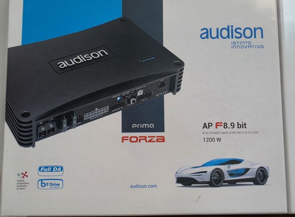 Audison AP F8.9 bit — звук, який хочеться слухати вічно