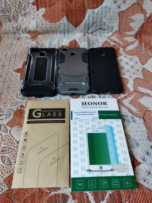 Xiaomi Redmi 4x чохли та захисти екрану