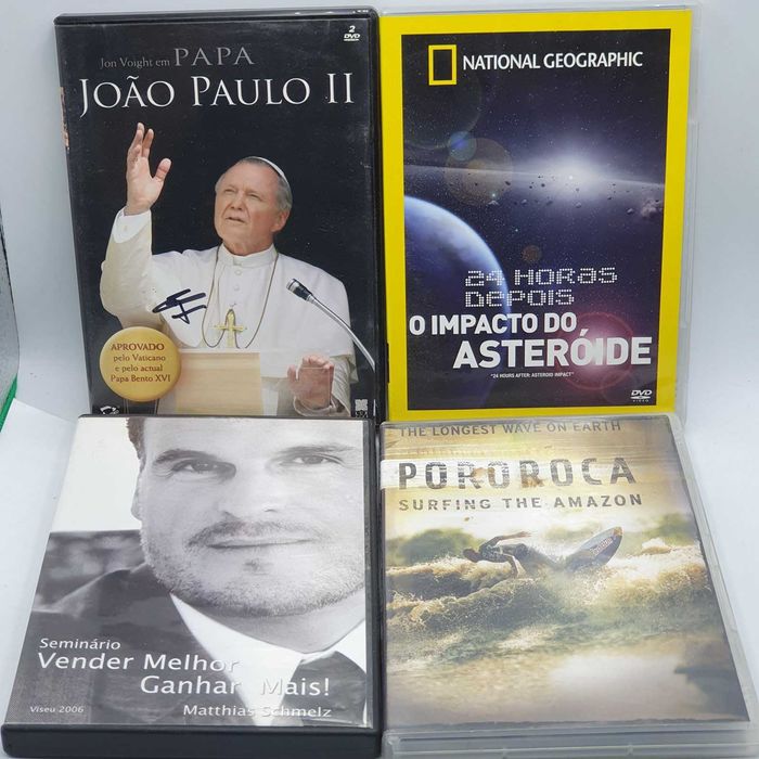 Lote 7/4 - Pack de 18 Documentários Diversos em DVD - Ref.VI