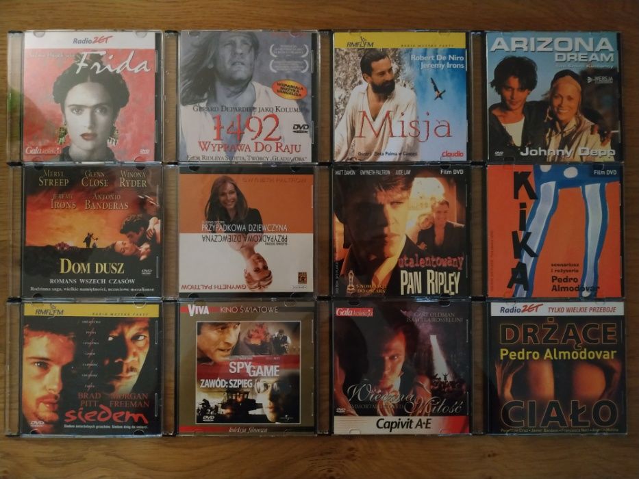 Płyty DVD wydania z gazet