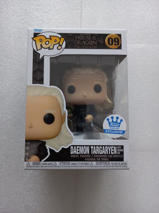 Funko pop House of the Dragon Daemon Targaryen exclusive