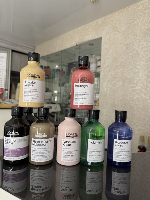 Шампунь та маска обєм 300 ml / 500/ 1500 мл Професійний Лореаль Loreal