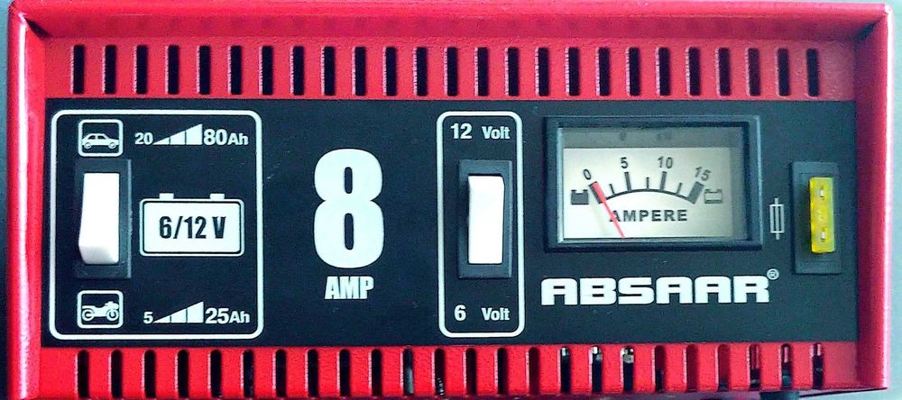Absaar Ładowarka prostownik do akumulatorów 6v/12v 8A