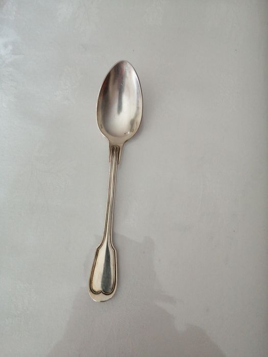 Colher de sobremesa em prata
