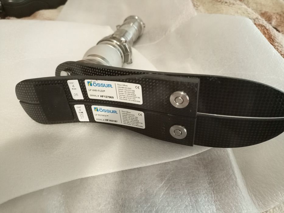 Динамічна стопа для протеза ноги, Ossur  LP Vari-Flex,права,27 розмір.