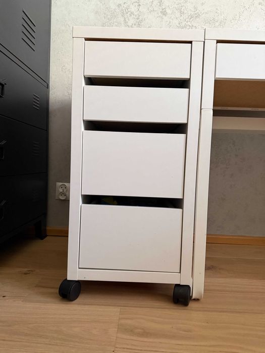 biurko dziecięce micke z komodą