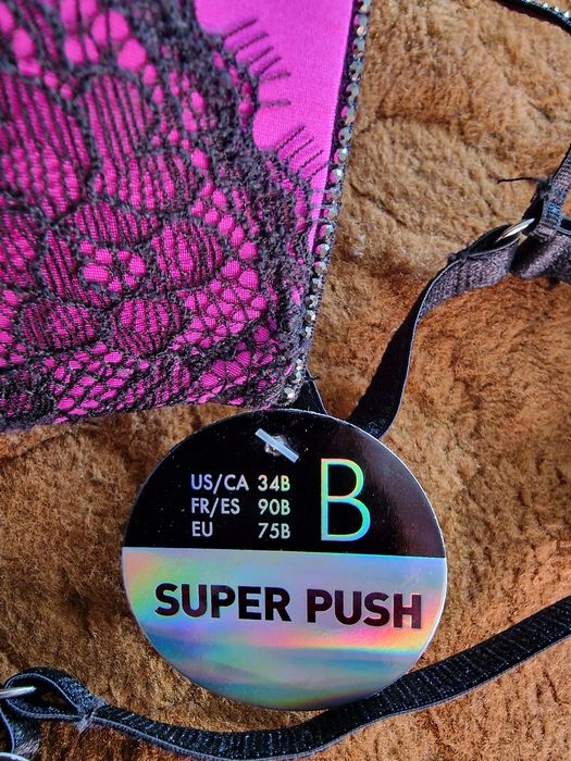 Pushup biustonosze nowe 75B