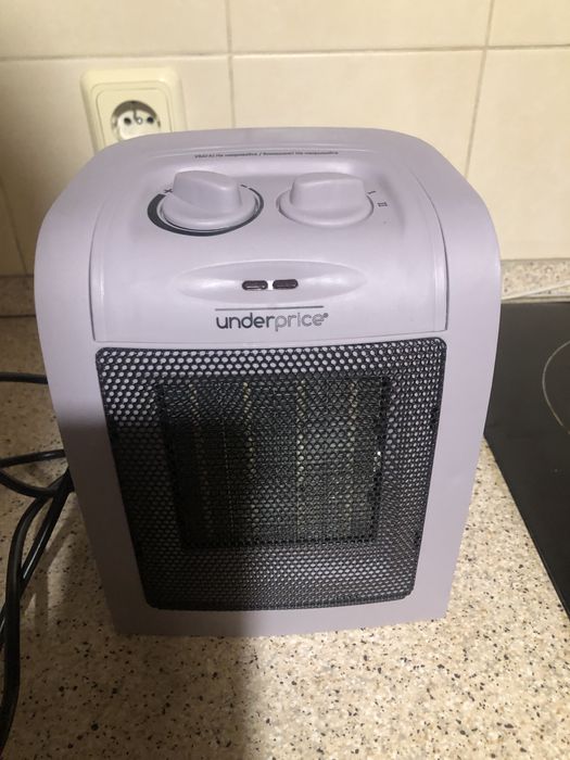 Тепловентилятор керамический Underprice PTC-1501 (750/1500 вт)