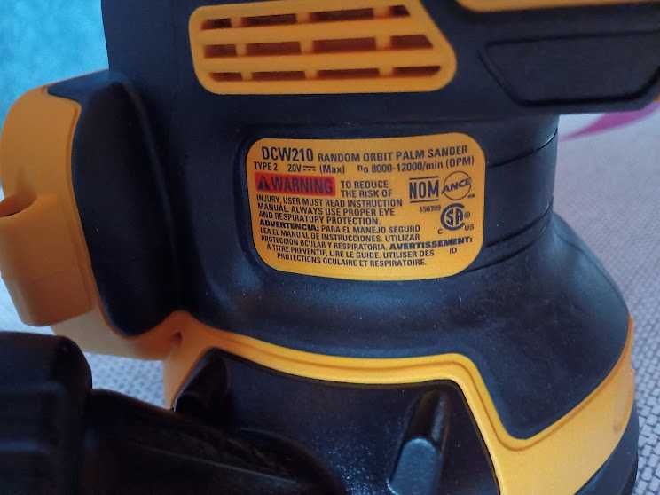 szlifierka mimośrodowa oscylacyjna dewalt z USA