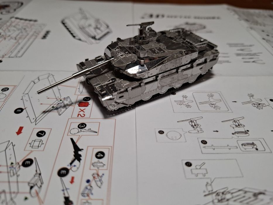 3D пазлы, собраные