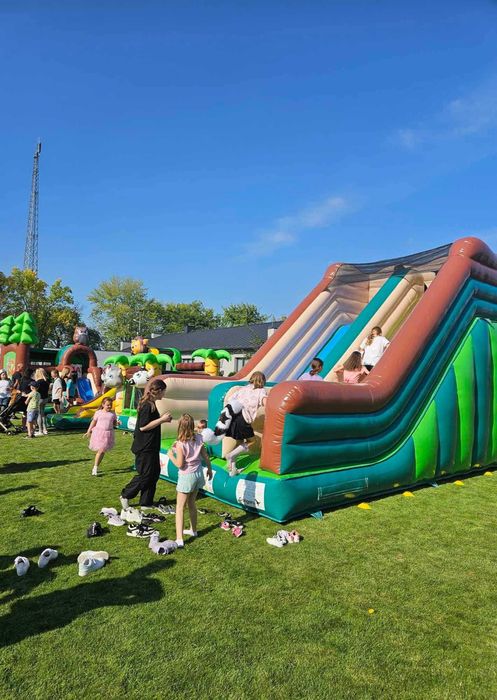 Zamki dmuchane dmuchańce dmuchaniec zjeżdżalnia wynajem