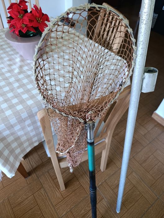 Canelão de pesca , camaroeiro e espeto