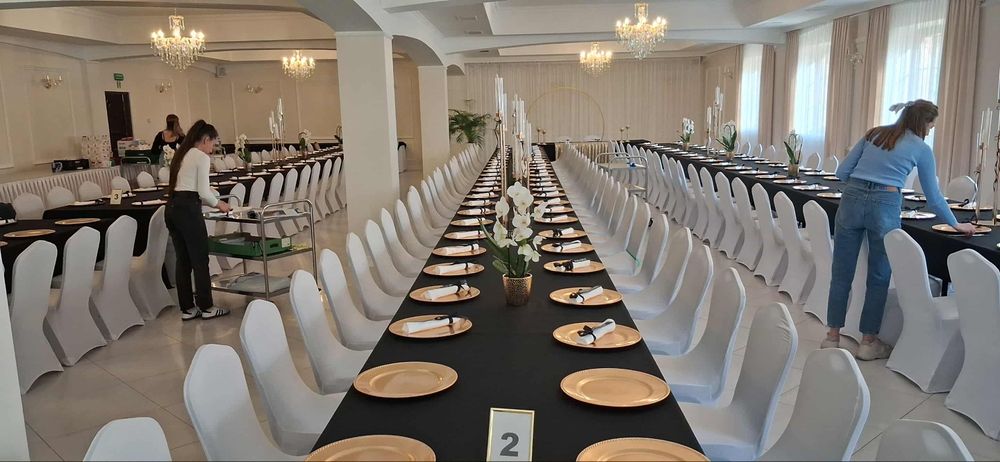 Czarne obrusy 110 mb