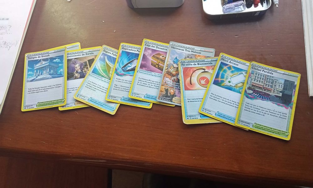 Mega lote de cartas pokemon
