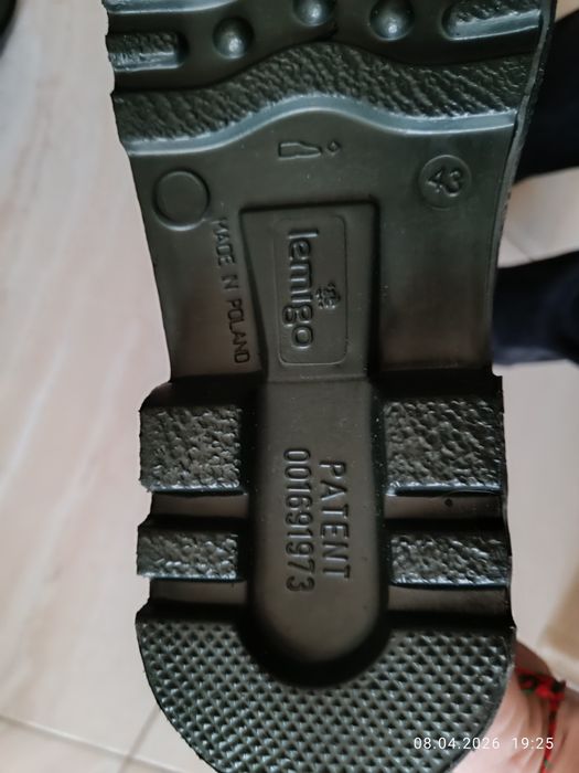 Чоботи гумові чоловічі Lemigo Wader 892 оригінал  р. 43