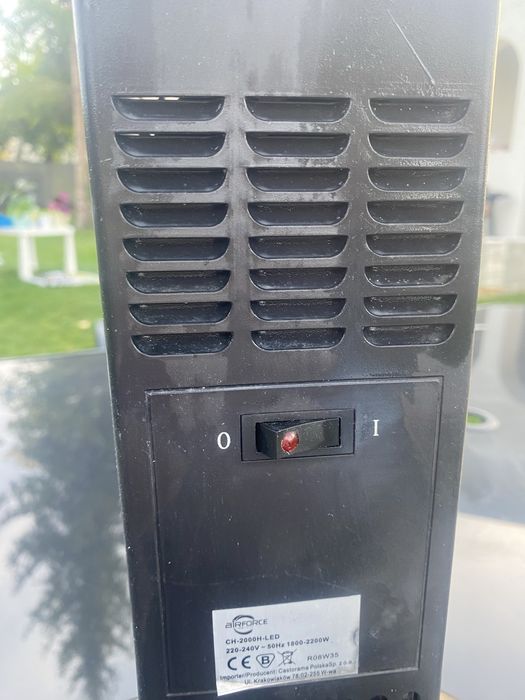 Grzejnik elektryczny z dmuchawa