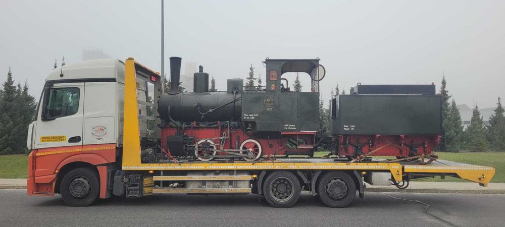 Transport niskopodwoziowy maszyn i koparek transport maszyn Poznań