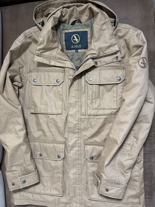 Aigle куртка парка демісезонна утеплега нова практична оригінал