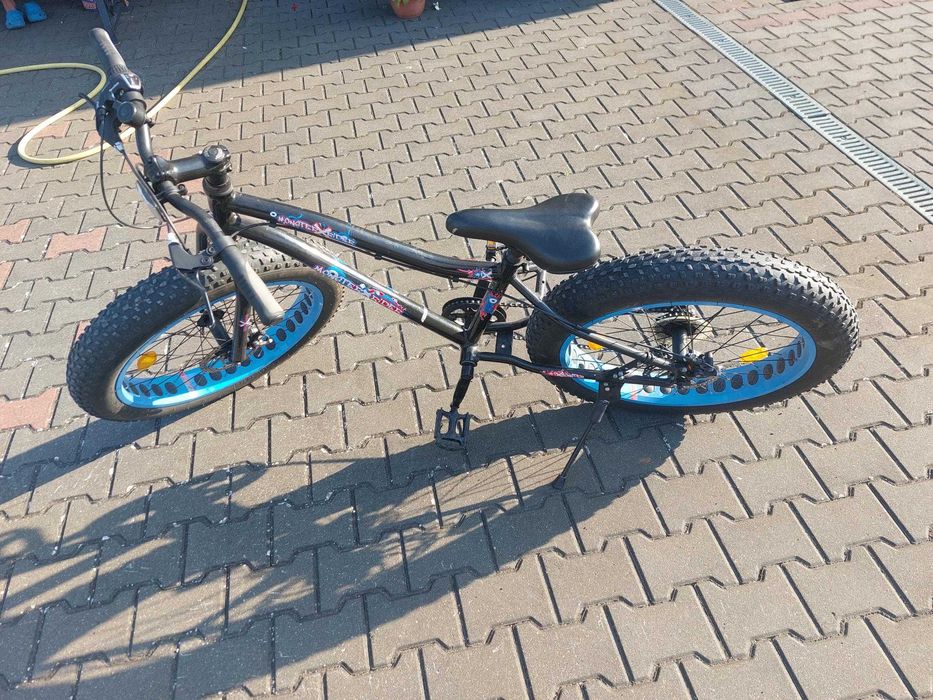 Rower młodzieżowy wyczynowy duże opony super stan monster x rider