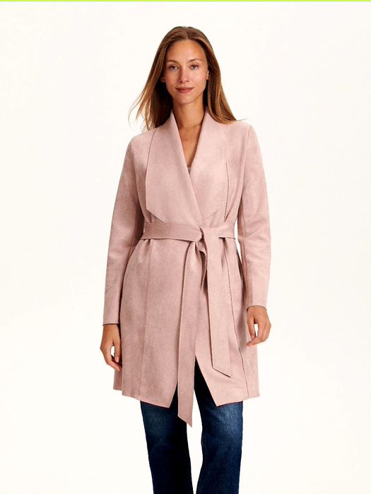 Płaszcz imitacja zamszu Reserved