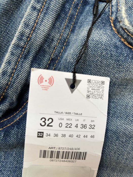 Jeansy Zara Mom fit ostatnia kolekcja