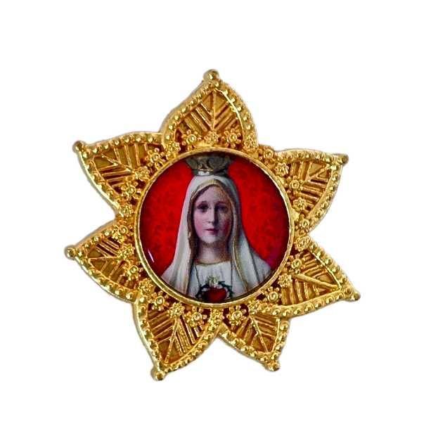 Pregadeira/Medalha Nossa Senhora de Fátima