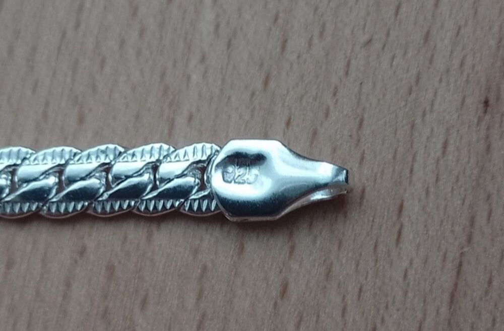 Срібний ланцюжок, браслет