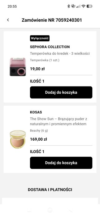 Bronzer Kosas odcień Beachy
