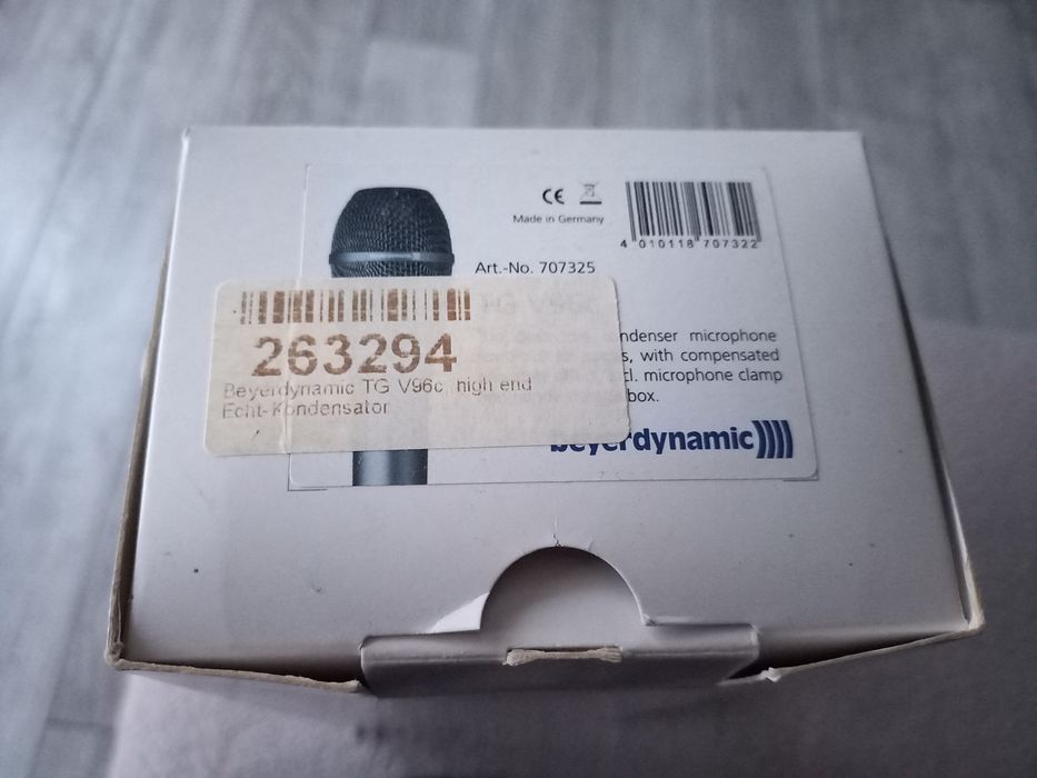 Mikrofon pojemnościowy Beyerdynamic TG-V96C  praktycznie nowy!