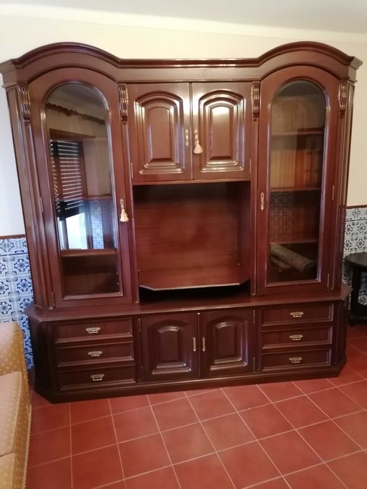 Movel de sala em mogno, impecavel