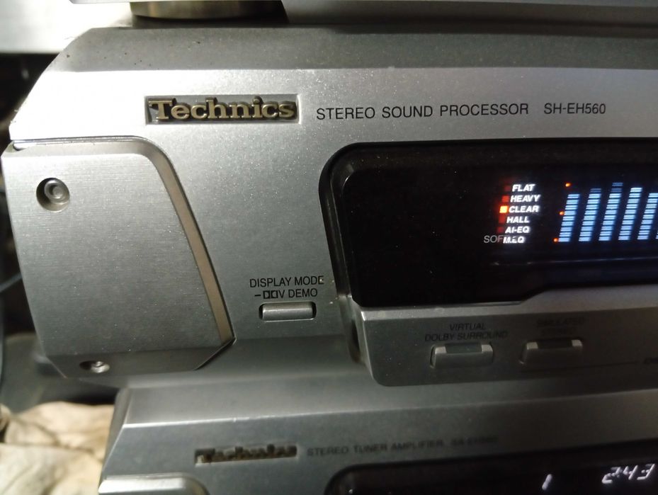 Wieża TECHNICS z procesorem dźwięku