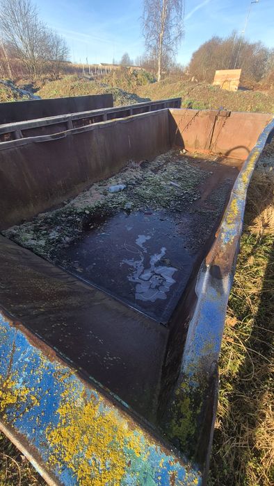 Kontener kontenery duży hak hakowiec