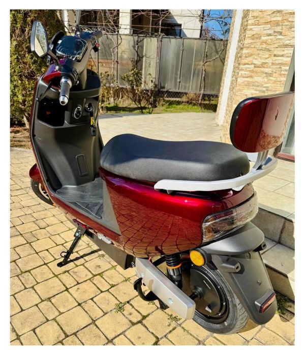 РАСПРОДАЖА! Электроскутер Eclipse красный с гарантией, ОПТ ДРОП