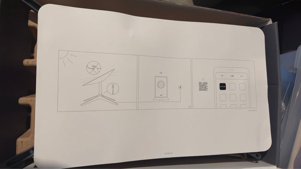 Starlink Kit Standard com Antena Motorizada – Como Nova