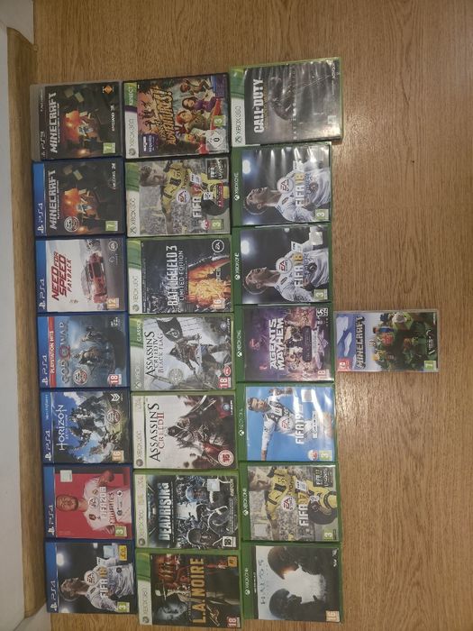 Zestaw Gier Xbox 360 , One PlayStation 3 ,4 Nintendo switch