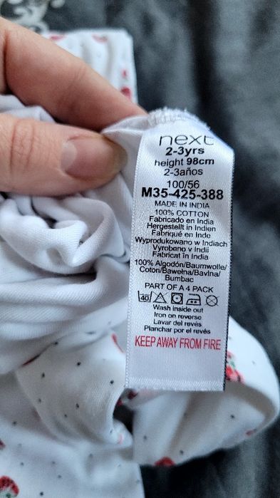 Pajace piżamki bez stópek 86-92