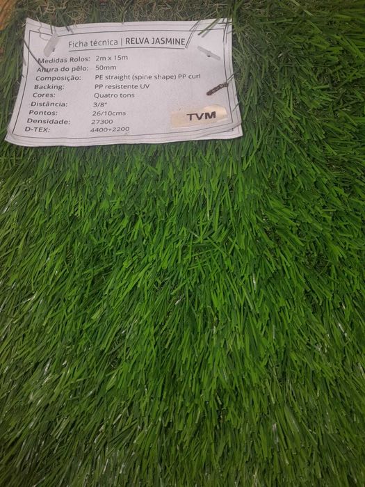 RELVA ARTIFICIAL - RELVA SINTÉTICA - VÁRIAS MEDIDAS