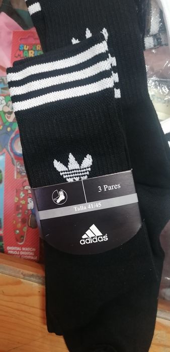 Pack de 3 MEIAS .. MARCA Adidas e Nike  de qualidade 100% alg