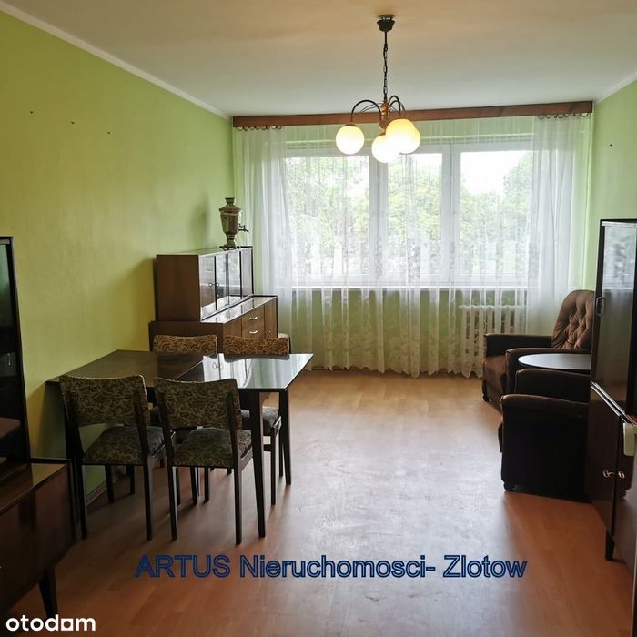 Mieszkanie 3-pok., niski czynsz- Złotów (centrum)