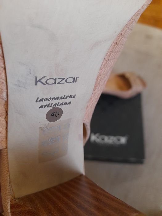 Obuwie letnie damskie Kazar eleganckie