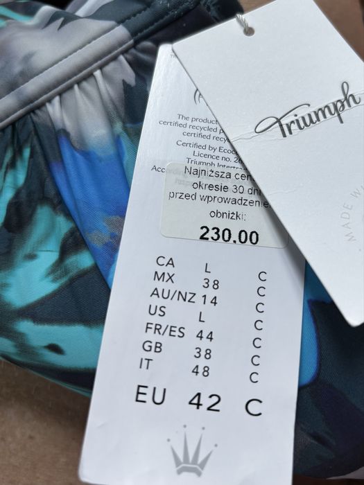 Triumph góra od kostiumu r. EU 42 C