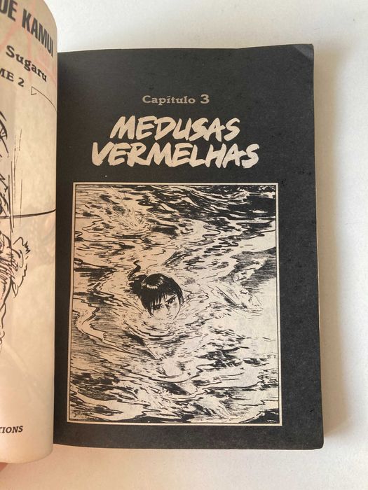 A Lenda de Kamui Vol. 2 e 3 -  A Ilha de Sugaru (1993) HQ Mangá PT/Br