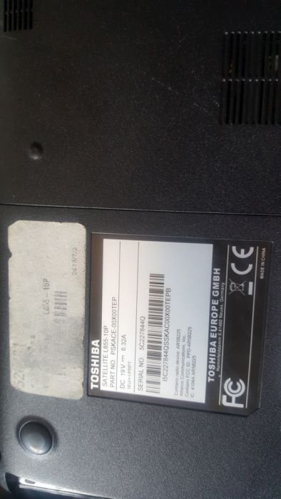 Toshiba Satellite L855-10P (parts)64741323666689122