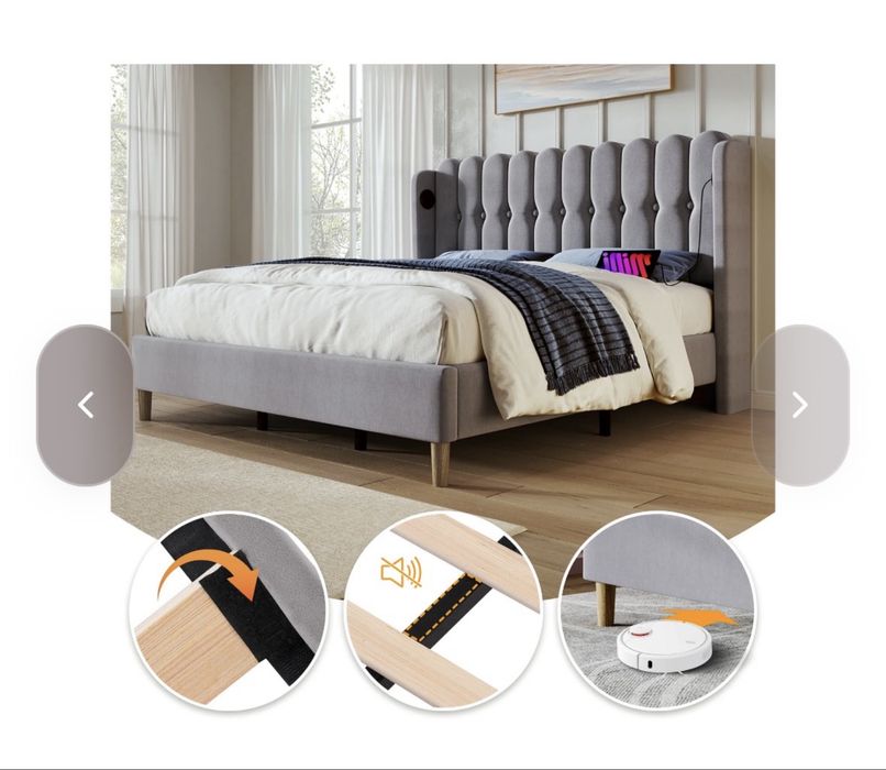 Cama de Casal 140x200cm