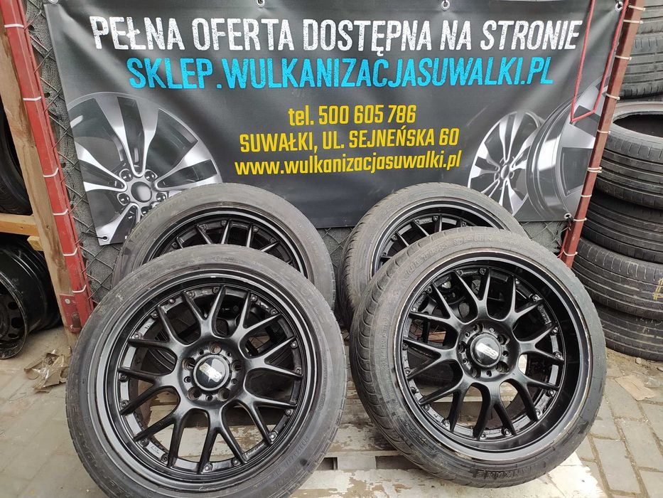 4x felgi R17 5x112 8J  + 9J Audi A1 A3 Vw Bora Polo Seat Skoda