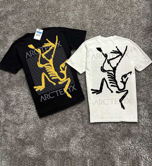 Новая футболка ARCTERYX — Muti Bird — BIG Лог Принт — Артерикс — ХС-ХЛ