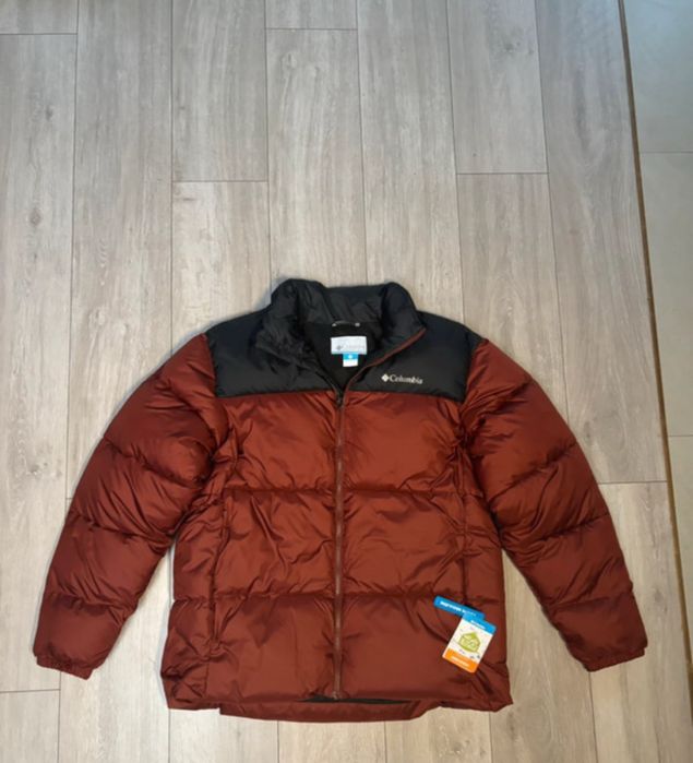 Brazowa kurtka Columbia, meska, L, nowa
