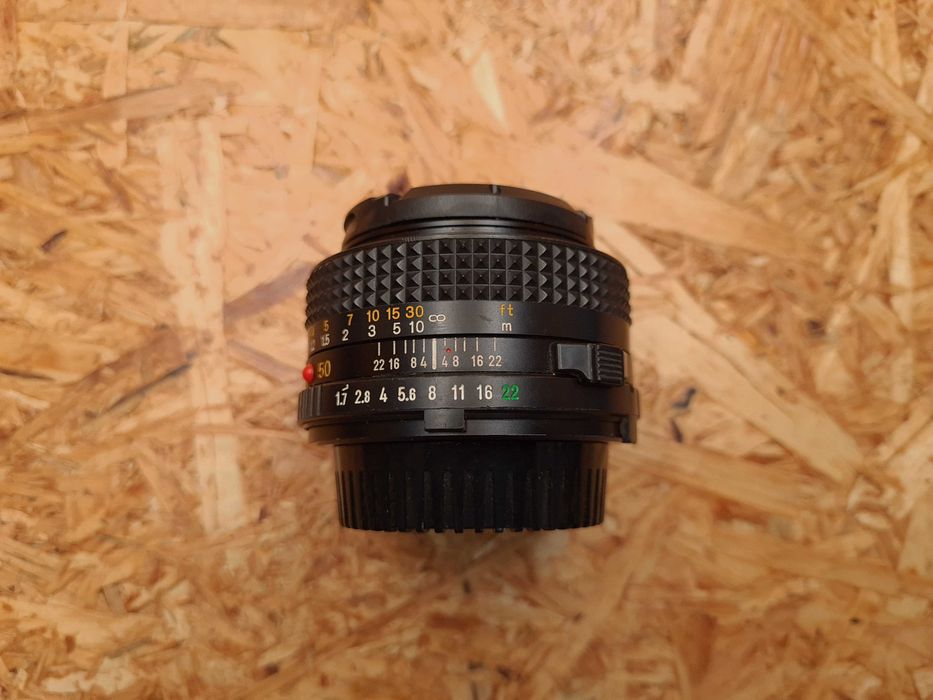 Minolta MD 50mm 1.7  Gwarancja