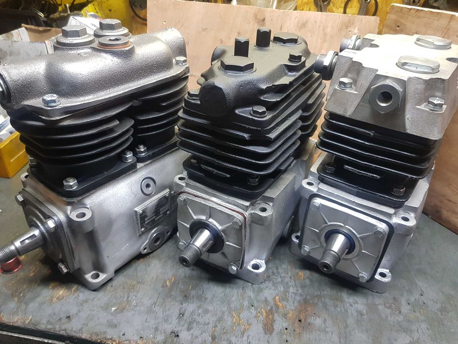 Sprężarka kompresor powietrza do agregatu tynkarskiego