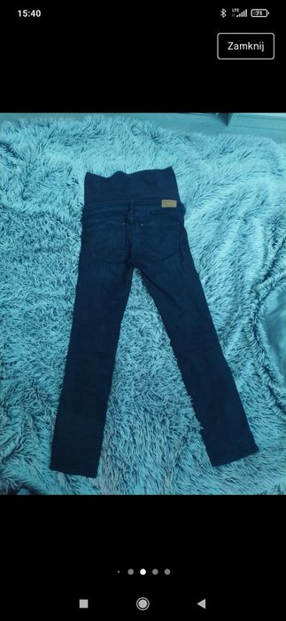Spodnie ciążowe H&M mama 36